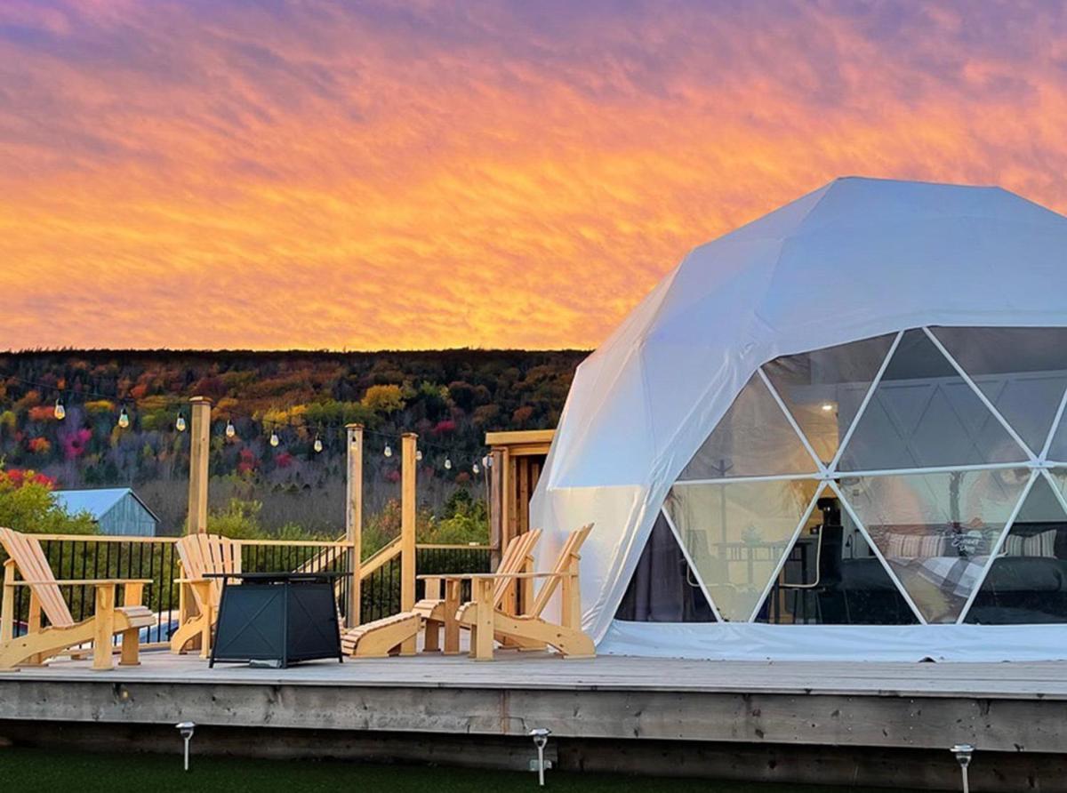 Port Wade Glamping Domes Villa Victoria Beach Exteriör bild